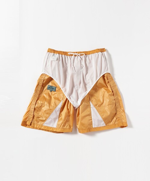 BEAMS PLUS(ビームスプラス)の「ナイロン デッキ ショーツ(その他パンツ・メンズ・オレンジ/イエロー/ネイビー・MEDIUM/LARGE/XX-LARGE/X-LARGE)」の9枚目の写真