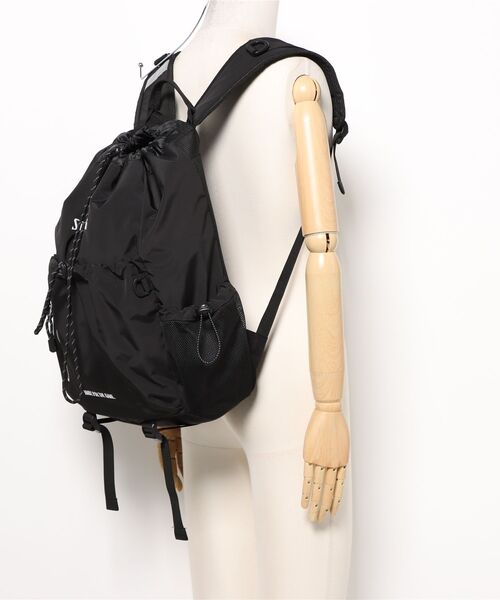 SPALDING(スポルディング)の「【SPALDING】MFTG DS DAY SACK スポルディング ロゴ デイサック(バックパック/リュック・メンズ・ブラック/アイボリー/グレー・FREE)」の7枚目の写真