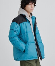 coen | リップストップ中綿ブルゾン(ダウンジャケット/コート)