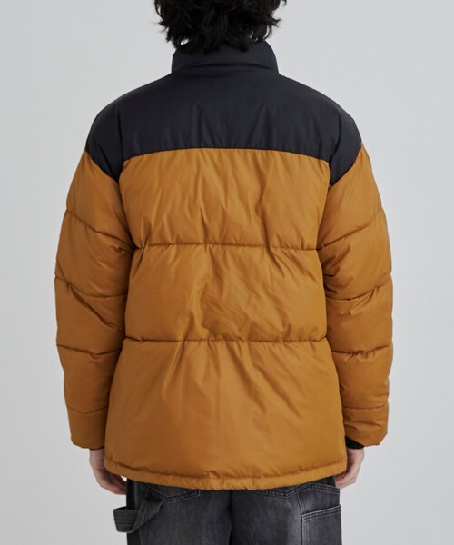 coen（コーエン）の「リップストップ中綿ブルゾン（ダウンジャケット/コート・メンズ・ブラウン/コバルトブルー・M/L）」の10枚目の写真
