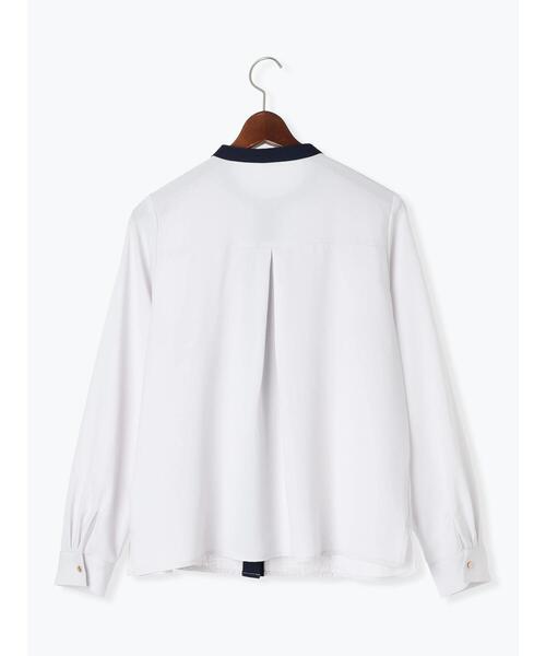 Te chichi（テチチ）の「金釦スカラップレースブラウス（シャツ/ブラウス・レディース・オフホワイト/グレー/チャコールグレー・F）」の21枚目の写真