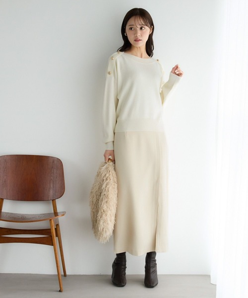 Andemiu(アンデミュウ)の「メタルハンドルファーBAG290967(ハンドバッグ・レディース・ブラウン/ベージュ・FREE)」の10枚目の写真