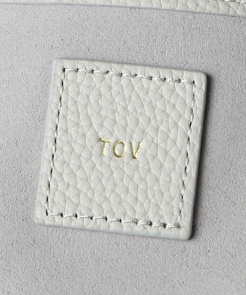 tov（トーヴ）の「＜TOV＞MIMI ハンドバッグ（ハンドバッグ・レディース・ブラック/ライトグレー・FREE）」の14枚目の写真