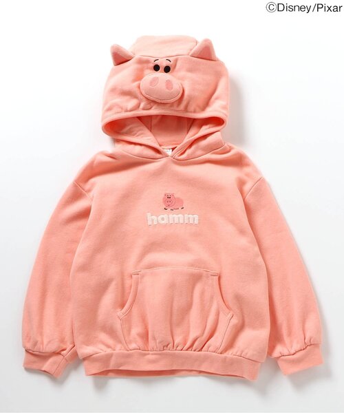 Disney（ディズニー）の「【リンク】ディズニーキャラクター/フーディー/トイ・ストーリー（パーカー・キッズ・グリーン/ピンク・130/120/110/100/90/80）」の14枚目の写真