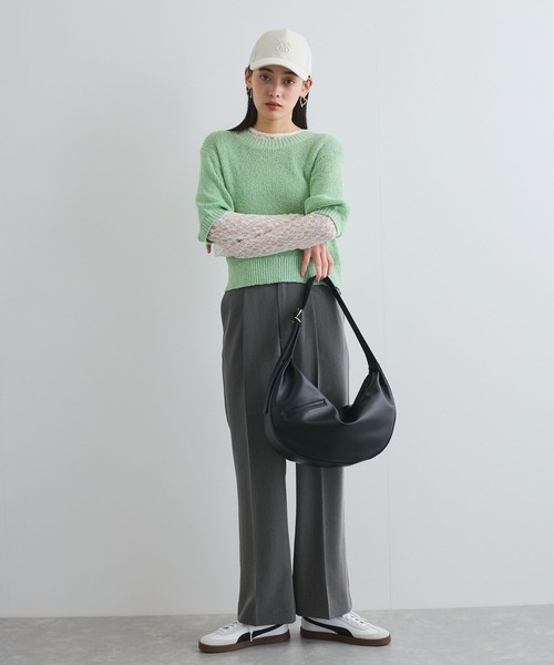 VIS（ビス）の「フロント斜めポケットショルダーバッグ（ショルダーバッグ・レディース・ブラック/ホワイト系その他5/ベージュ系その他2・FREE）」の13枚目の写真