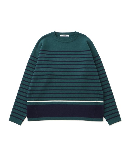 j.n.r.d/パネルボーダーニット（Tシャツ/カットソー）｜ j.n.r.d（ジェー・エヌ・アール・ディー）