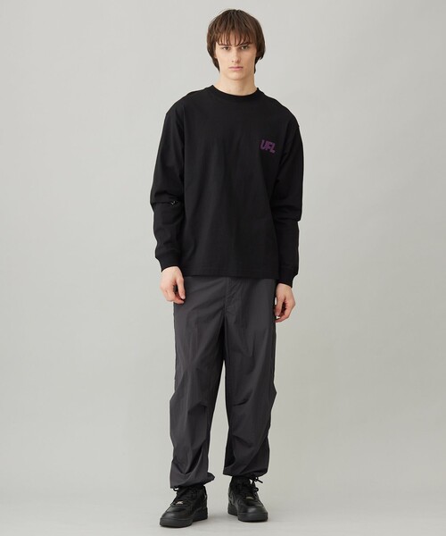 UNFILO（アンフィーロ）の「BASIC グラフィック ロンT（Tシャツ/カットソー・メンズ・ブラック系/ホワイト系・SMALL/MEDIUM/LARGE/X-LARGE）」の3枚目の写真