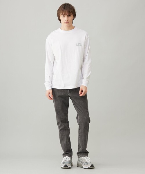 UNFILO（アンフィーロ）の「BASIC グラフィック ロンT（Tシャツ/カットソー・メンズ・ブラック系/ホワイト系・SMALL/MEDIUM/LARGE/X-LARGE）」の8枚目の写真