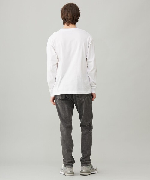 UNFILO（アンフィーロ）の「BASIC グラフィック ロンT（Tシャツ/カットソー・メンズ・ブラック系/ホワイト系・SMALL/MEDIUM/LARGE/X-LARGE）」の10枚目の写真