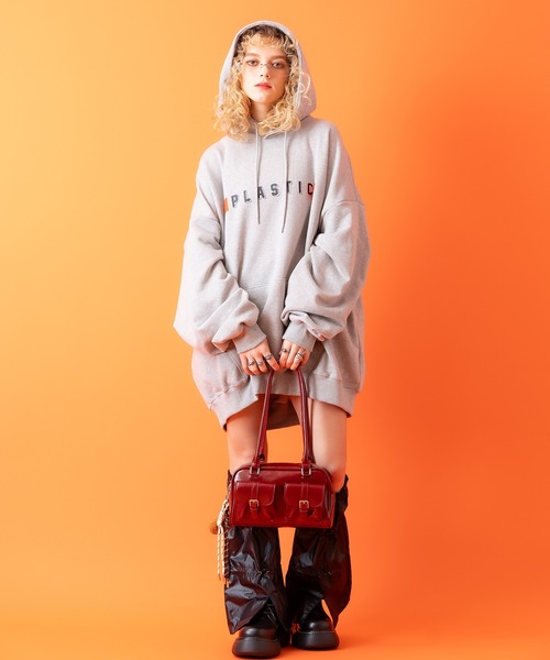 an meets zakka(アンミツザッカ)の「an meets zakka キーホルダー付き合成皮革ロングハンドルミニボストンバッグ(ボストンバッグ・レディース・ブラック/レッド/ブラウン・ONESIZE)」の22枚目の写真