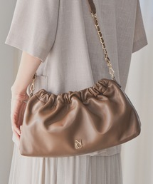 NICAL | 【本革】【NICAL】ギャザーショルダーバッグ/554181(ショルダーバッグ)