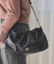 NICAL | 【本革】【NICAL】ギャザーショルダーバッグ/554181(ショルダーバッグ)