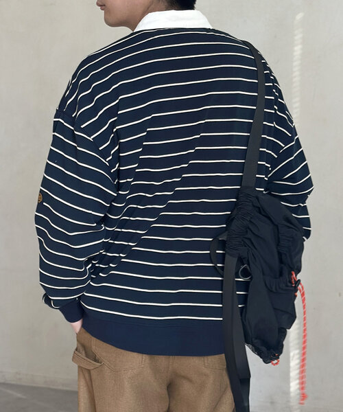 U.S. POLO ASSN.(ユーエスポロアッスン)の「ラガーシャツ(Tシャツ/カットソー・メンズ・グリーン/ブラウン/ネイビー/アイボリー・MEDIUM/LARGE)」の5枚目の写真