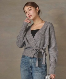 カシュクールニットプルオーバー