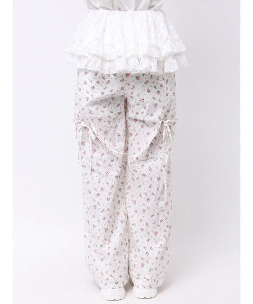 merry jenny（メリージェニー）の「flower frill 2wayつけ襟（付け襟・レディース・オフホワイト/ブラック/アイボリー・FREE）」の8枚目の写真