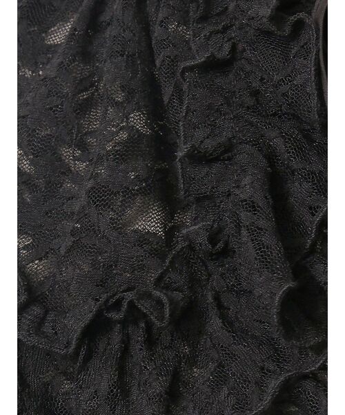 merry jenny（メリージェニー）の「flower frill 2wayつけ襟（付け襟・レディース・オフホワイト/ブラック/アイボリー・FREE）」の11枚目の写真