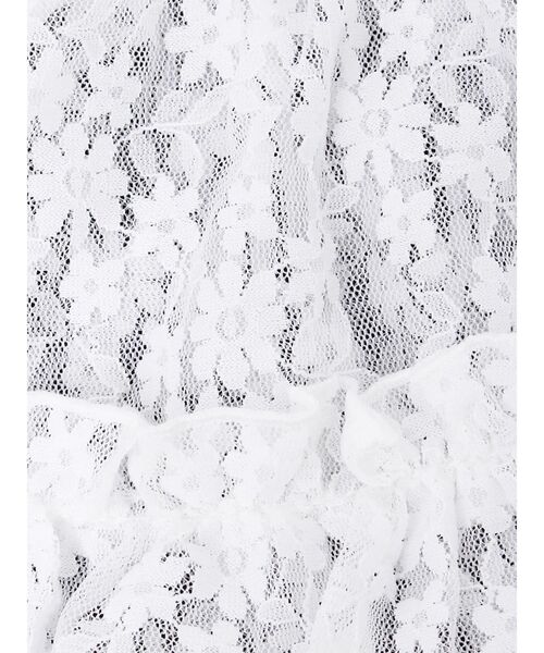 merry jenny（メリージェニー）の「flower frill 2wayつけ襟（付け襟・レディース・オフホワイト/ブラック/アイボリー・FREE）」の12枚目の写真