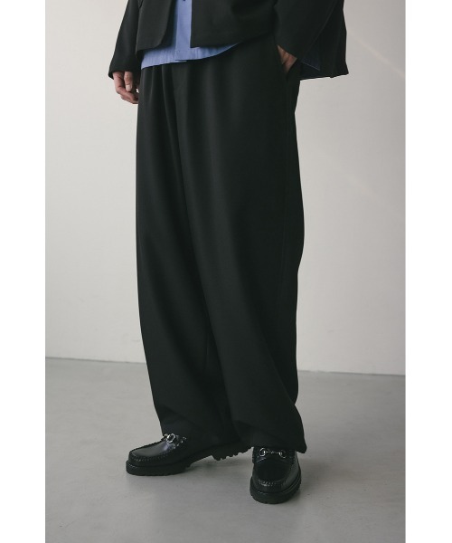 STYLEMIXER（スタイルミキサー）の「バックポケットイージーパンツ（その他パンツ・メンズ・グレー/ブラック・MEDIUM/LARGE）」の4枚目の写真