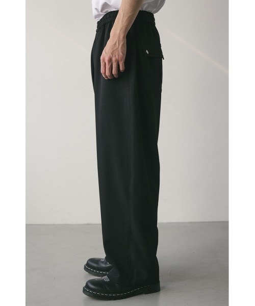 STYLEMIXER（スタイルミキサー）の「バックポケットイージーパンツ（その他パンツ・メンズ・グレー/ブラック・MEDIUM/LARGE）」の6枚目の写真
