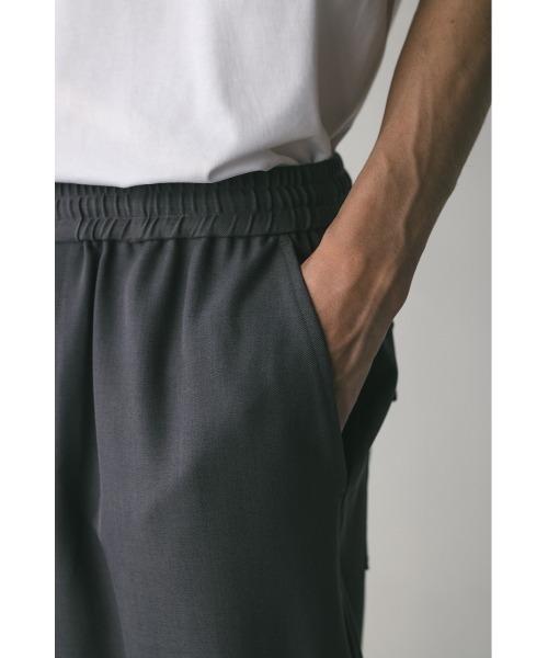 STYLEMIXER（スタイルミキサー）の「バックポケットイージーパンツ（その他パンツ・メンズ・グレー/ブラック・MEDIUM/LARGE）」の22枚目の写真