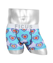 FICUS（フィークス）の「FICUS フィークス レインボーハート メンズボクサーパンツ（ボクサーパンツ）」