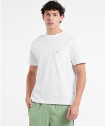 GUESS JEANS(QXW[Y)GUESS JEANS Ss V Neck 81 Boxy Tee TVc(TVc/Jbg\[)
