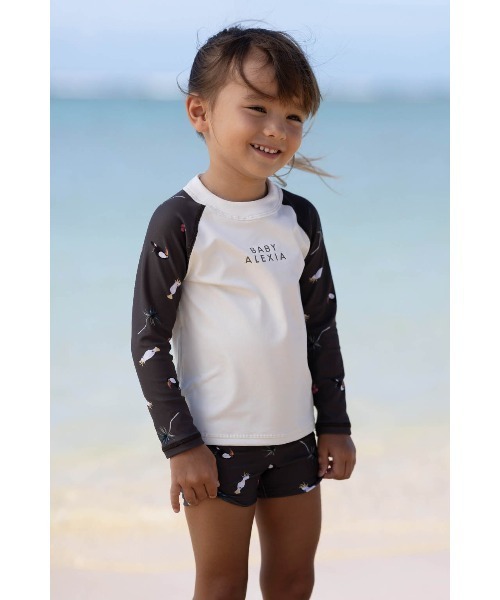 セール】Sun Lovers Uniform /キッズ用ラッシュガードセット