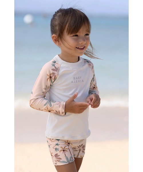 水着・ラッシュガード ALEXIA STAM セール】Sun Lovers Uniform /キッズ用ラッシュガードセット（ラッシュ