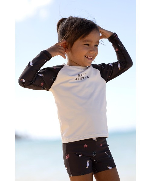 セール】Sun Lovers Uniform /キッズ用ラッシュガードセット