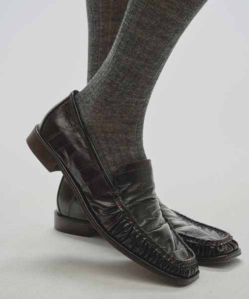 靴 Squaretoe Gather Loafers Squaretoe Gather Loafers（ローファー）｜TODAYFUL（トゥデイ