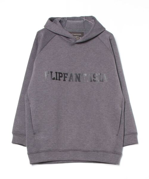 ROYAL FLASH（ロイヤルフラッシュ）の「FLIP FANTASIA/フリップ・ファンタジア/UBAN PO HOODIE（パーカー・メンズ・ブラック/グレー・L/M）」の2枚目の写真