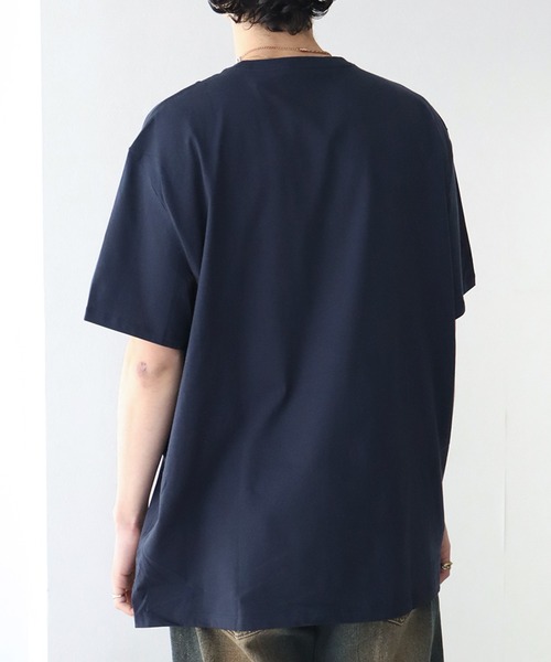 Calvin Klein(カルバン・クライン)の「【Calvin Klein/カルバンクライン】 モノグラム プリント クルーネック 半袖 Tシャツ(Tシャツ/カットソー・メンズ・グレー/ネイビー/ホワイト/ブラック・XL/L/M/S/XXL)」の10枚目の写真