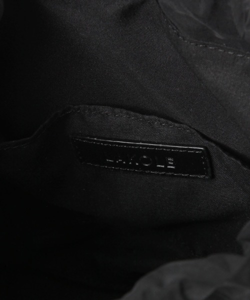 LAKOLE（ラコレ）の「メッシュコンビ巾着ショルダーバッグ / 288642（ショルダーバッグ・メンズ・カーキ/パープル/ブラック・FREE）」の19枚目の写真