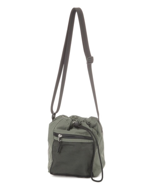 LAKOLE（ラコレ）の「メッシュコンビ巾着ショルダーバッグ / 288642（ショルダーバッグ・メンズ・カーキ/パープル/ブラック・FREE）」の9枚目の写真