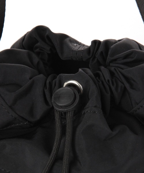 LAKOLE（ラコレ）の「メッシュコンビ巾着ショルダーバッグ / 288642（ショルダーバッグ・メンズ・カーキ/パープル/ブラック・FREE）」の15枚目の写真