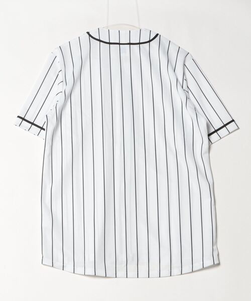 United Athle（ユナイテッドアスレ）の「【CBT1】【United Athle】4.1オンス ドライアスレチック ストライプ ベースボールシャツ 5982-ST（シャツ/ブラウス・メンズ・ホワイト/ブラック・XX-LARGE/X-LARGE/LARGE/MEDIUM）」の18枚目の写真