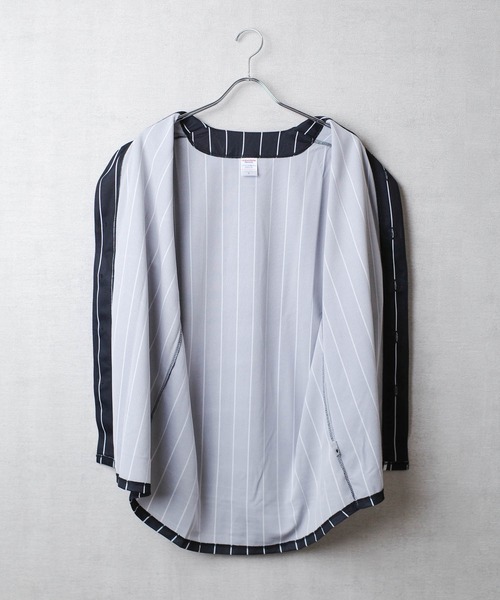 United Athle（ユナイテッドアスレ）の「【CBT1】【United Athle】4.1オンス ドライアスレチック ストライプ ベースボールシャツ 5982-ST（シャツ/ブラウス・メンズ・ホワイト/ブラック・XX-LARGE/X-LARGE/LARGE/MEDIUM）」の10枚目の写真