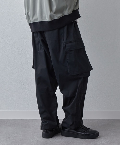 COLONY 2139（コロニートゥーワンスリーナイン）の「ストレッチカーゴパンツ（カーゴパンツ・メンズ・カーキ/ブラック/ホワイト・LARGE/MEDIUM）」の7枚目の写真