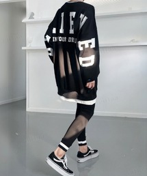 Dalfwin（ダールフィン）の「【上下2点セット】BELIEVEDロゴスウェットレギンスセットアップ ゴルフウェア（セットアップ）」