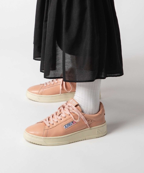 AUTRY（オートリー）の「AUTRY DALLAS LOW LEATHER SNEAKER オートリー ダラス ロゥ レザー スニーカー スニーカー（スニーカー・レディース・ピンク・37/38/39/36）」の20枚目の写真