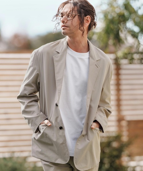 mj10578-ビッグシルエットテーラードジャケット（テーラードジャケット