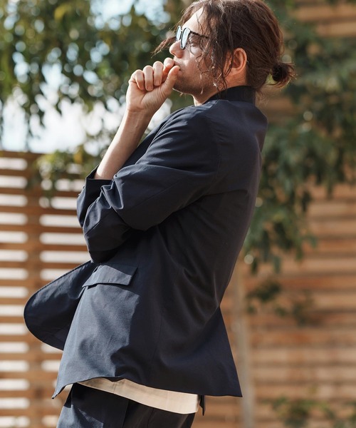 CAMBIO（カンビオ）の「mj10578-ビッグシルエットテーラードジャケット（テーラードジャケット・メンズ・ネイビー/ブラック/ベージュ・M/L）」の10枚目の写真