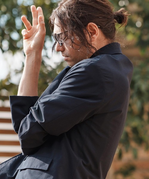 CAMBIO（カンビオ）の「mj10578-ビッグシルエットテーラードジャケット（テーラードジャケット・メンズ・ネイビー/ブラック/ベージュ・M/L）」の12枚目の写真