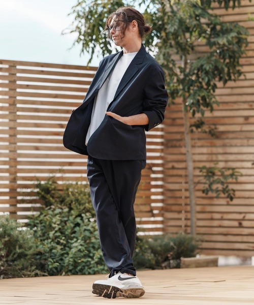 CAMBIO（カンビオ）の「mj10578-ビッグシルエットテーラードジャケット（テーラードジャケット・メンズ・ネイビー/ブラック/ベージュ・M/L）」の14枚目の写真