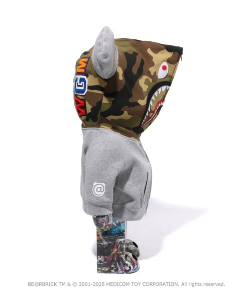 SHARK HOODIE BE@RBRICK 1000%（フィギュア）｜A BATHING APE