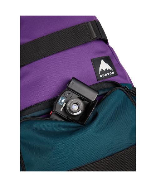 BURTON（バートン）の「Treble Yell 21L Backpack（バックパック/リュック・メンズ・マルチ/パープル・FREE）」の6枚目の写真