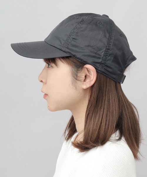 A.M.S.(エーエムエス)の「透け リップストップナイロン ロングビル キャップ つば長 深め(キャップ・メンズ・グレー/ブラック・FREE)」の21枚目の写真