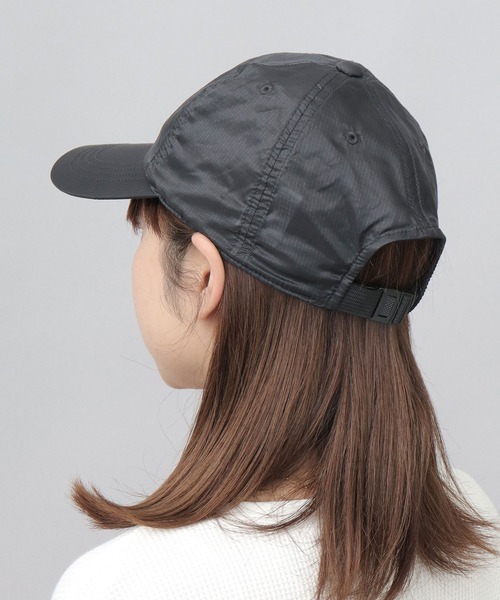 A.M.S.(エーエムエス)の「透け リップストップナイロン ロングビル キャップ つば長 深め(キャップ・メンズ・グレー/ブラック・FREE)」の22枚目の写真
