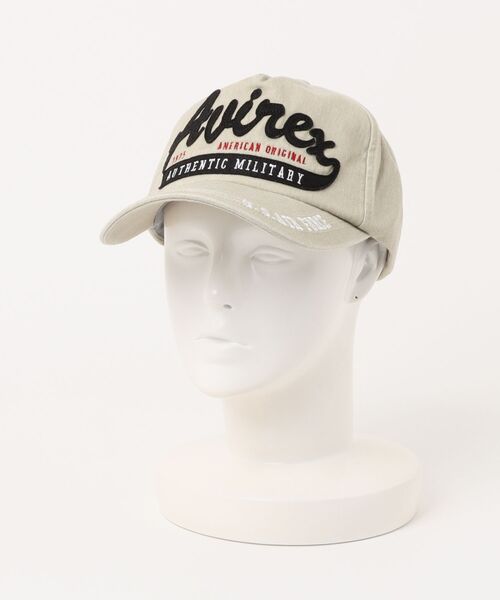 AVIREX(アヴィレックス)の「AVIREX /アヴィレックス / AX EX フェルト叩きつけPIGMENTCAP / 80974900(キャップ・レディース・ベージュ/チャコールグレー/カーキ・FREE)」の8枚目の写真