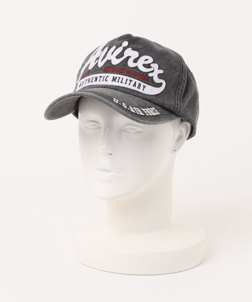 AVIREX(アヴィレックス)の「AVIREX /アヴィレックス / AX EX フェルト叩きつけPIGMENTCAP / 80974900(キャップ・レディース・ベージュ/チャコールグレー/カーキ・FREE)」の5枚目の写真